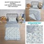 ETE HOMETEX TEK KİŞİLİK LÜX WELSOFT YORGAN AKSU GRİ 155X215CM 8696474231932